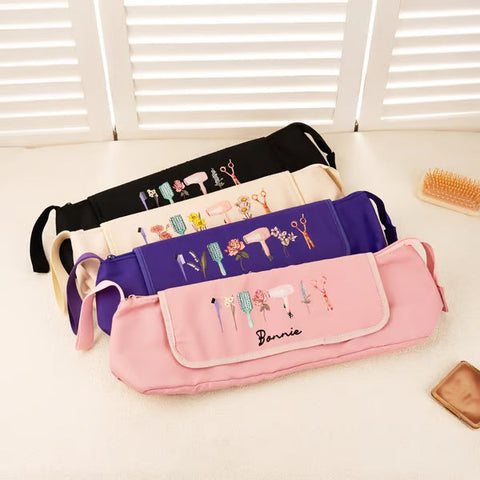 My Kit Where Tools Meet Blooms - Personalized Hair Tools Travel Bag